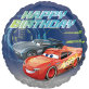 Folijski balon Cars Happy Birthday