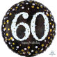 Folijski balon za 60. rođendan točkice 43 cm