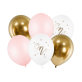 Lateks baloni za 1.rođendan Pink One 6/1