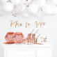 Set party dekoracija za djevojačku večer rose gold 60/1