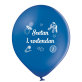 Lateks balon Sretan 1.rođendan kraljevsko plavi