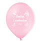 Lateks balon Sretan 1.rođendan roza