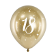 Lateks baloni za 18. rođendan Glossy 30cm 6/1